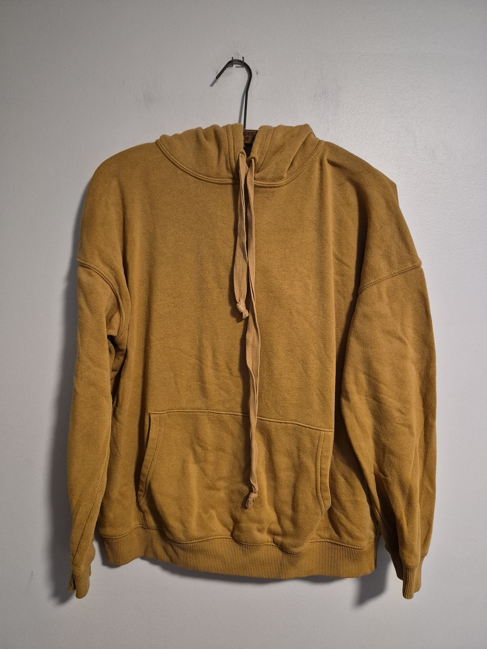 American Eagle XS Mustard Yellow Pullover Hoodie Sweater